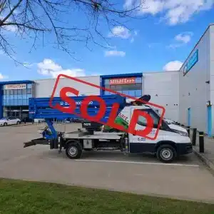 IVECO 23M Articulated + Jib Cherry Picker Platform (2023)